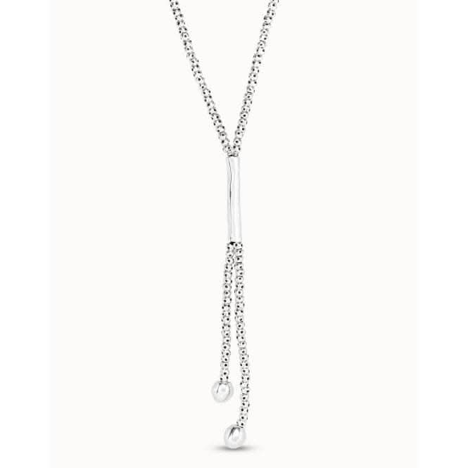 All Balls Silver Metal NecklaceUNOde50COL1294MTL0000U