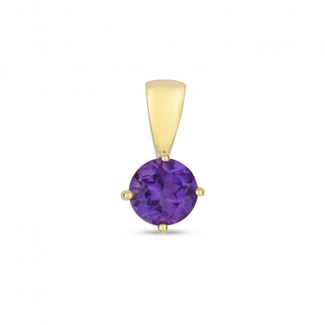 Amethyst Claw Set Pendant PD231AGemstones JewelleryPD231A