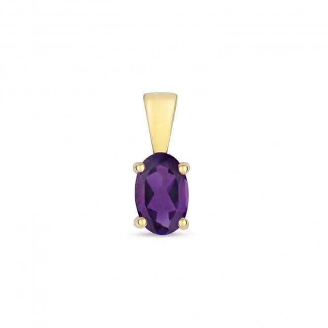 Amethyst Claw Set Pendant PD232A