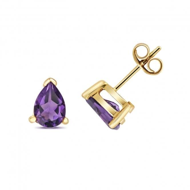 Amethyst Stud Earrings ED269A