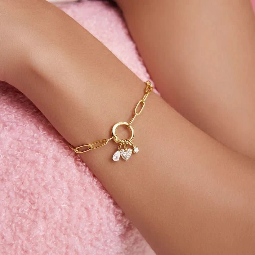 Ania Haie Gold Bezel Set Charm NC060-02G
