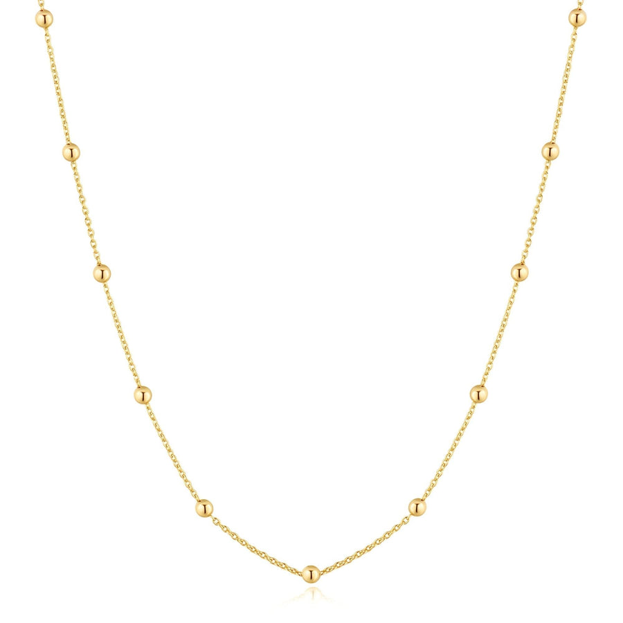 Ania Haie Gold Bobble Long Chain Necklace N060-04G
