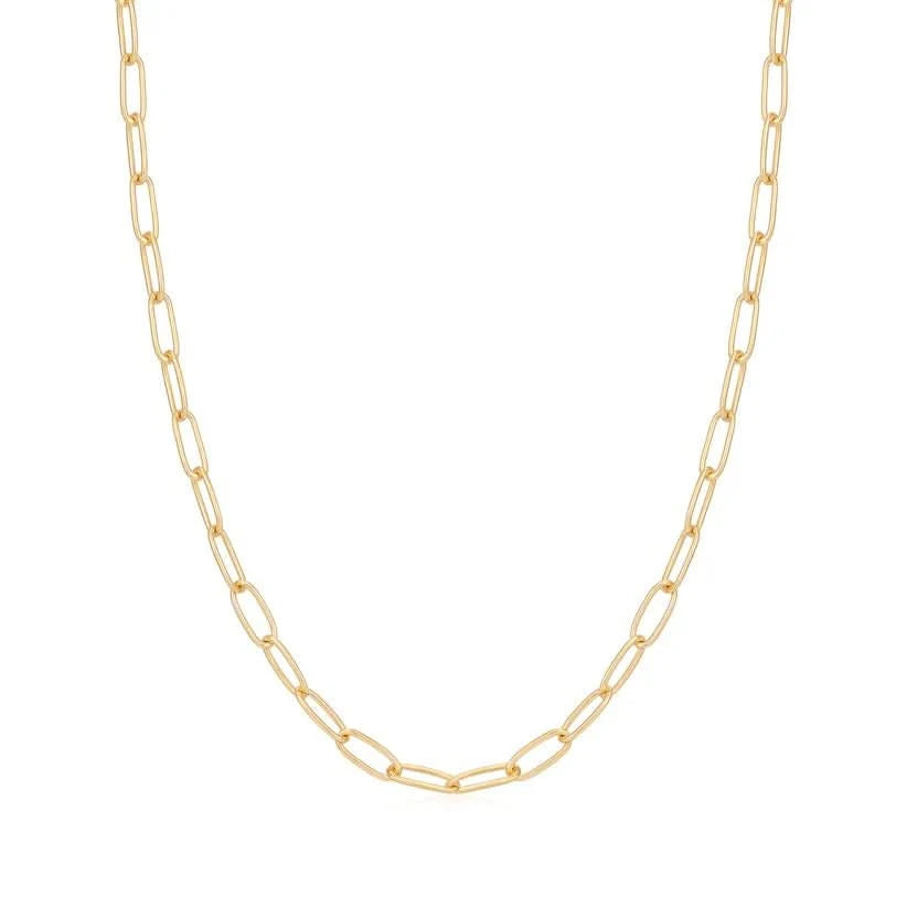 Ania Haie Gold Link Charm Chain Necklace N048-02G