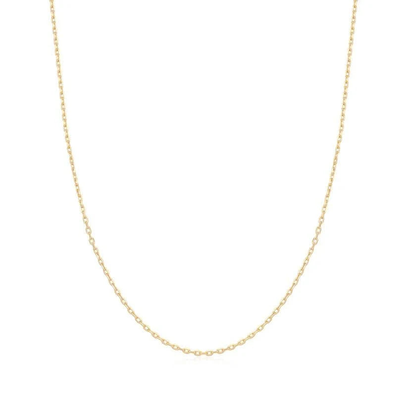 Ania Haie Gold Mini Link Charm Chain Necklace N048-01G