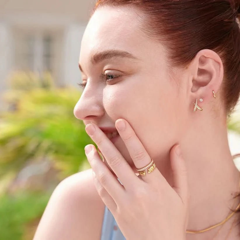 Ania Haie Gold Pavé Ring R057-01G