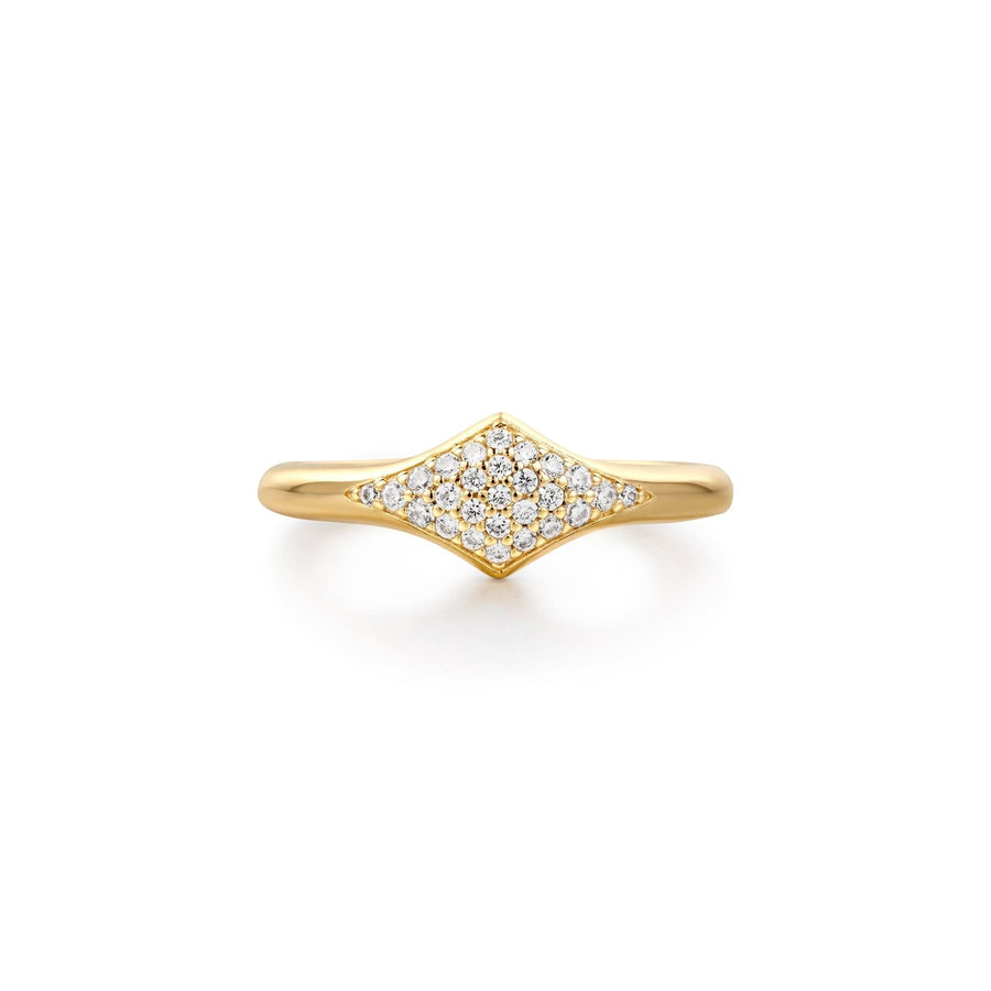 Ania Haie Gold Pave Sparkle Ring R061-05G