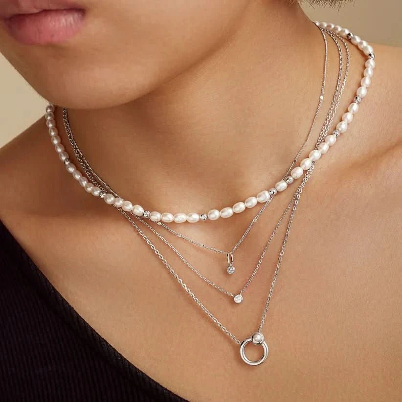 Ania Haie Silver Bezel Set Charm NC060-02H