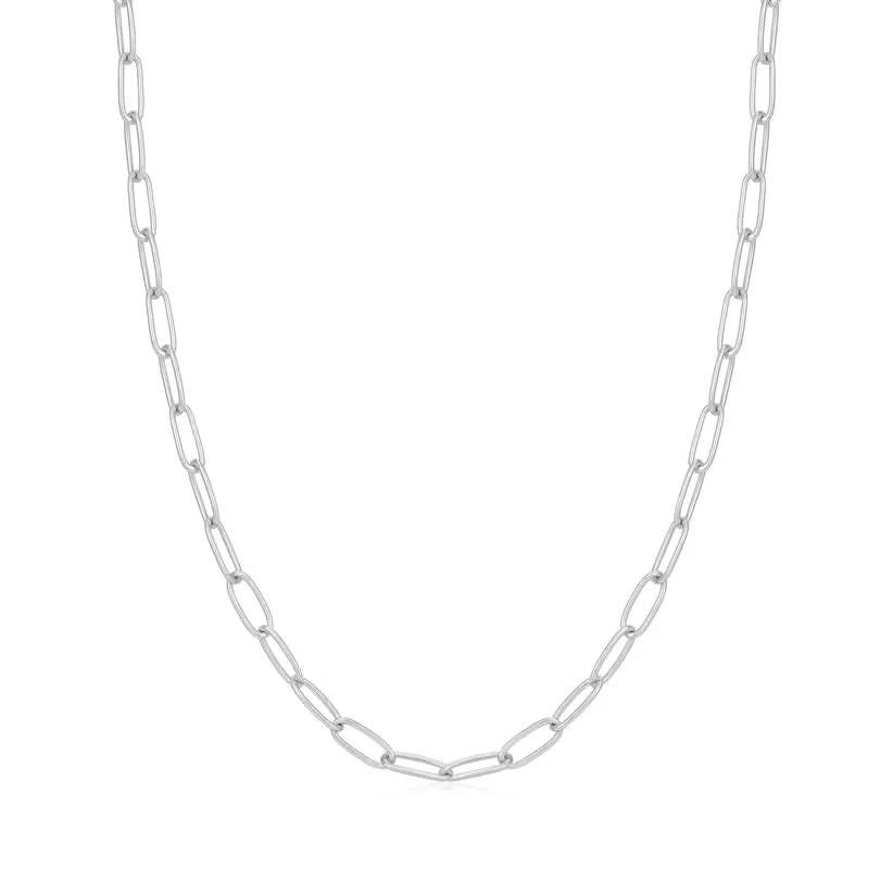 Ania Haie Silver Link Charm Chain Necklace N048-02H
