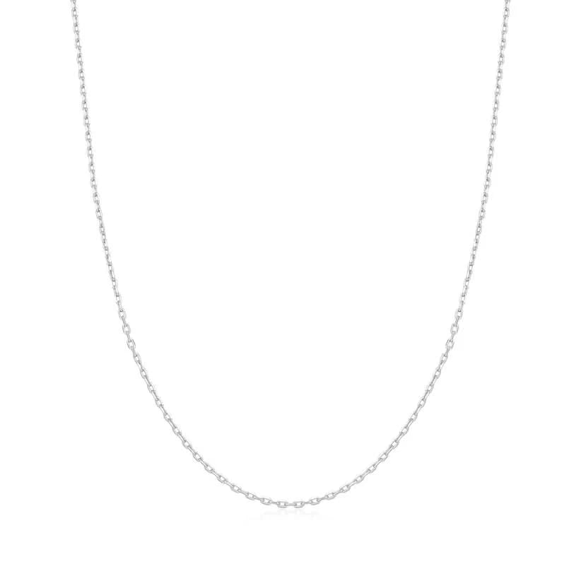 Ania Haie Silver Mini Link Charm Chain Necklace N048-01H