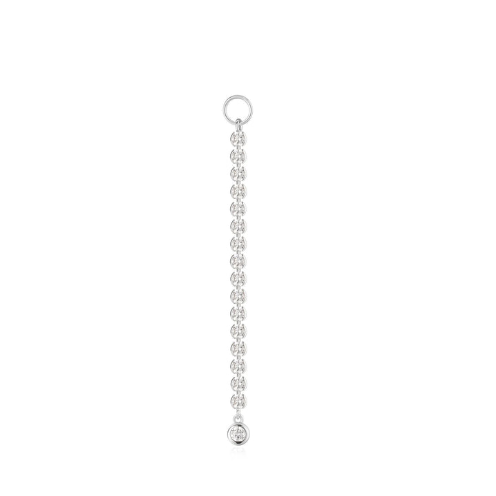 Ania Haie Silver Row Bezel Earring Charm EC060 - 07HAnia HaieEC060 - 07H