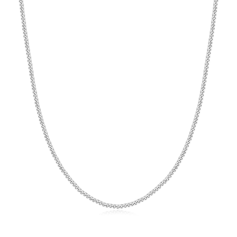 Ania Haie Silver Shiny Curb Necklace N059-07H