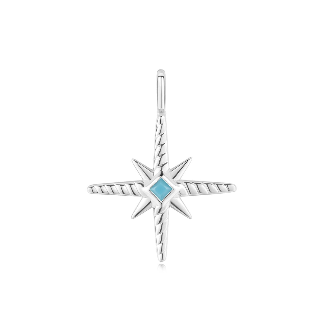 Ania Haie Silver Turquoise Cubic Ziconia Star Charm NC060 - 09HAnia HaieNC060 - 09H