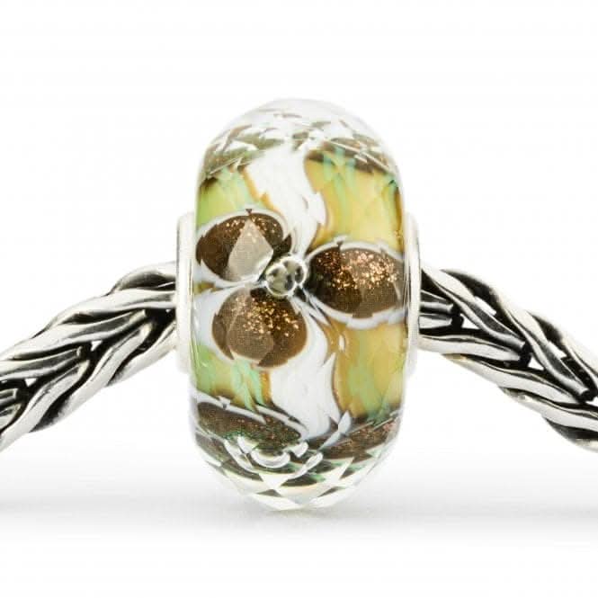 Apologetic Flower Glass Bead TGLBE-30079