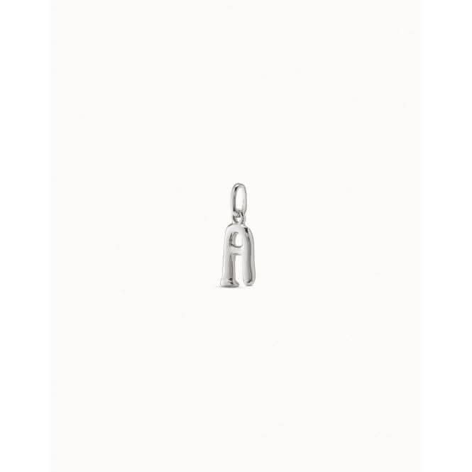 Gimme A Letter A Silver Metal Charm CHA0027MTL0000U