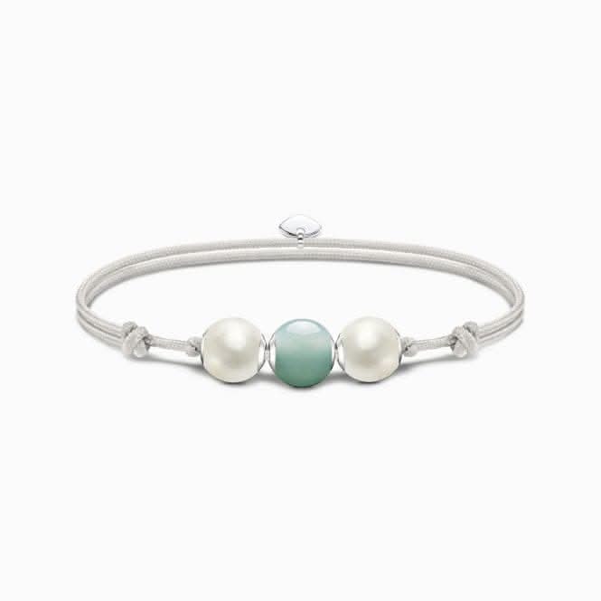 Aventurine With Freshwater Pearls Bracelet A2119 - 010 - 7Thomas Sabo Karma BeadsA2119 - 010 - 7