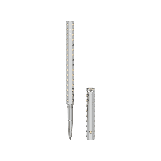 Ballpoint Statement Beige Chrome Plated Pen 5645361