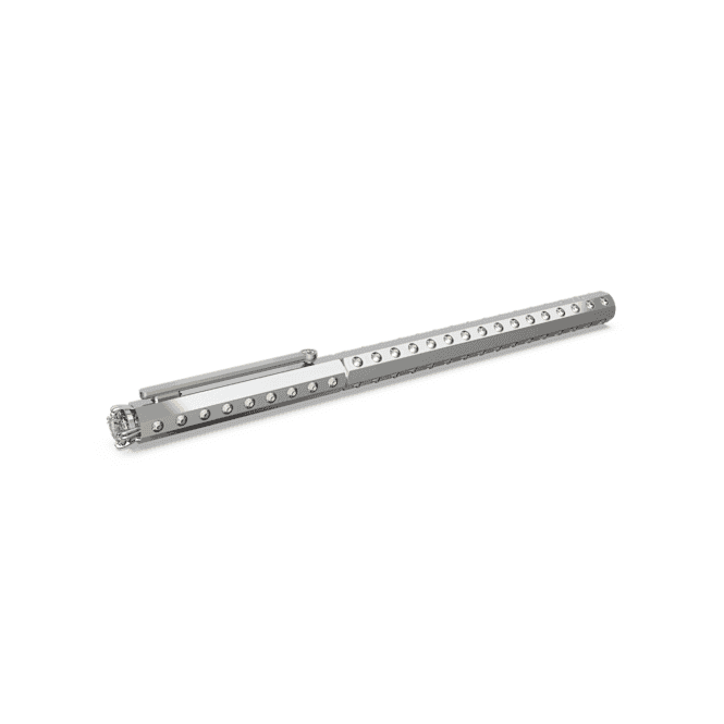 Ballpoint Statement Beige Chrome Plated Pen 5645361