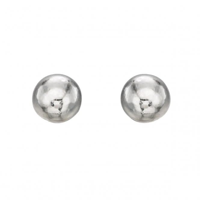 Beginnings Sterling Silver A021 Plain Ball Stud EarringsBeginningsA021
