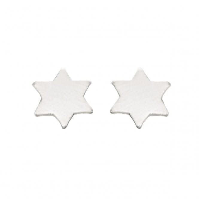 Beginnings Sterling Silver A022 Star Stud EarringsBeginningsA022