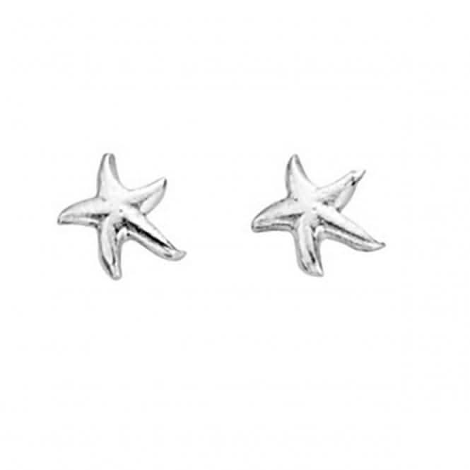 Beginnings Sterling Silver A834 Starfish Stud Earrings