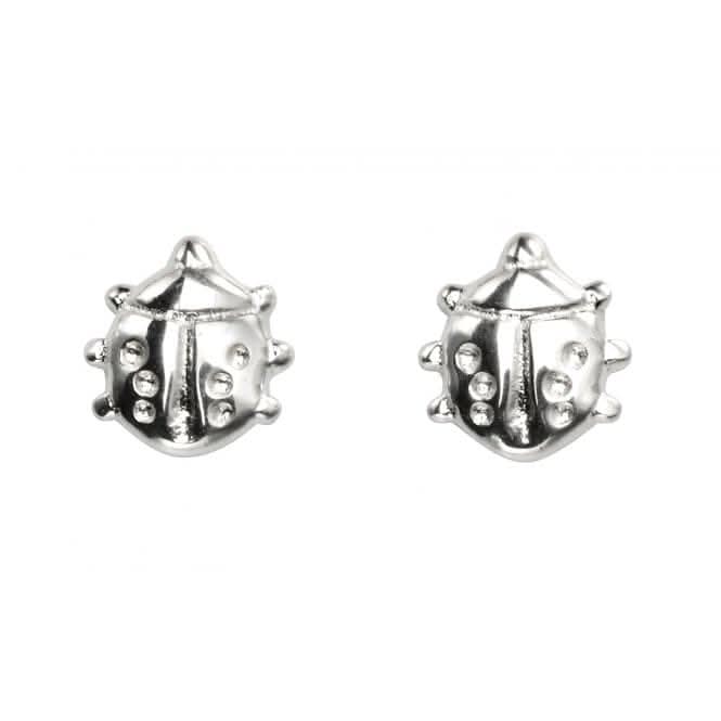 Beginnings Sterling Silver A962 Ladybird Stud Earrings