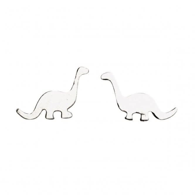 Beginnings Sterling Silver A967 Dinosaur Stud Earrings