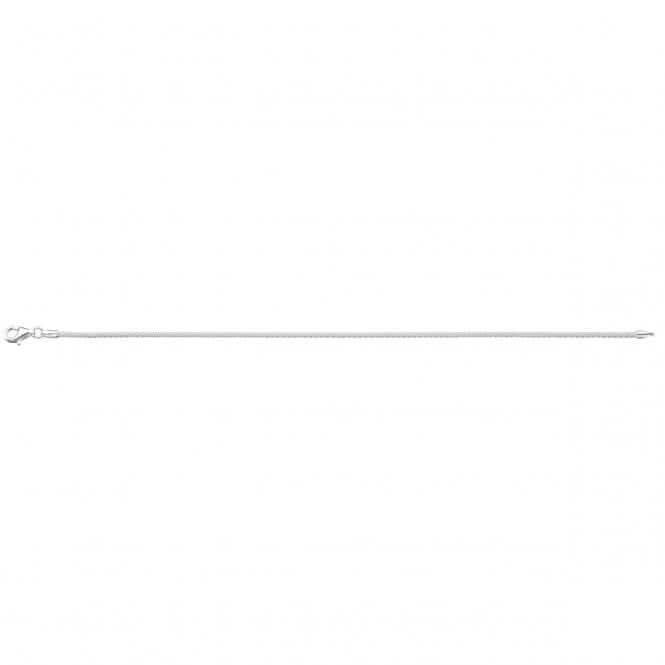 Beginnings Sterling Silver B4318 Thin Popcorn 19cm BraceletBeginningsB4318