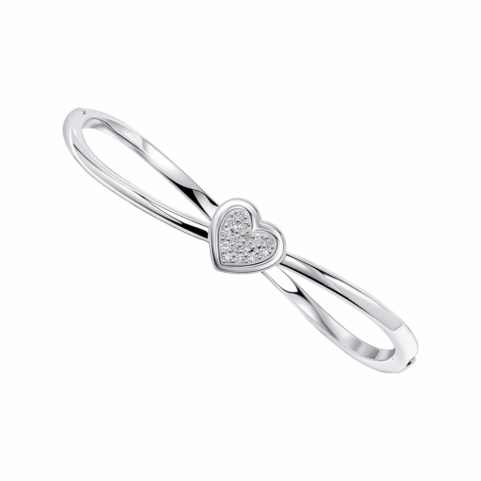 Beginnings Sterling Silver Cubic Zirconia White Bracelet B5523CBeginningsB5523C