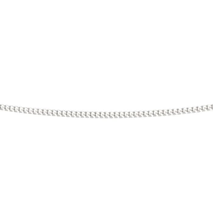 Beginnings Sterling Silver Diamond Cut Curb Chain 83cm Chain N4194