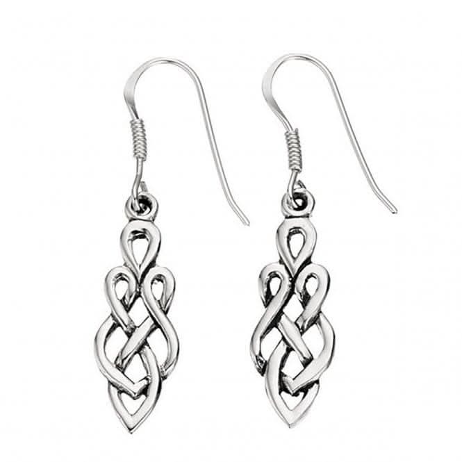 Beginnings Sterling Silver E250 Celtic Earrings