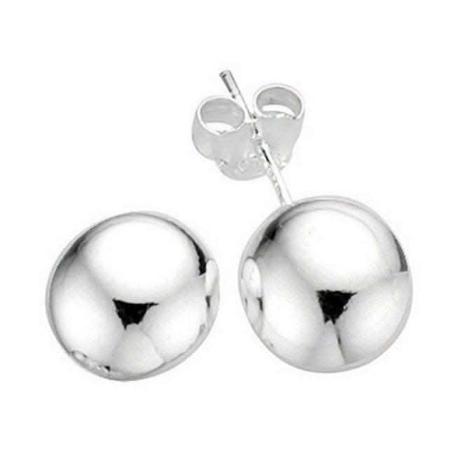 Beginnings Sterling Silver E3399 8mm Ball Stud Earrings