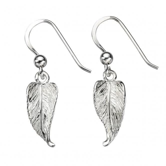 Beginnings Sterling Silver E4609 Leaf Drop Earrings