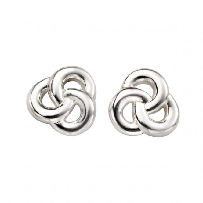 Beginnings Sterling Silver E5396 Celtic Knot Stud Earrings