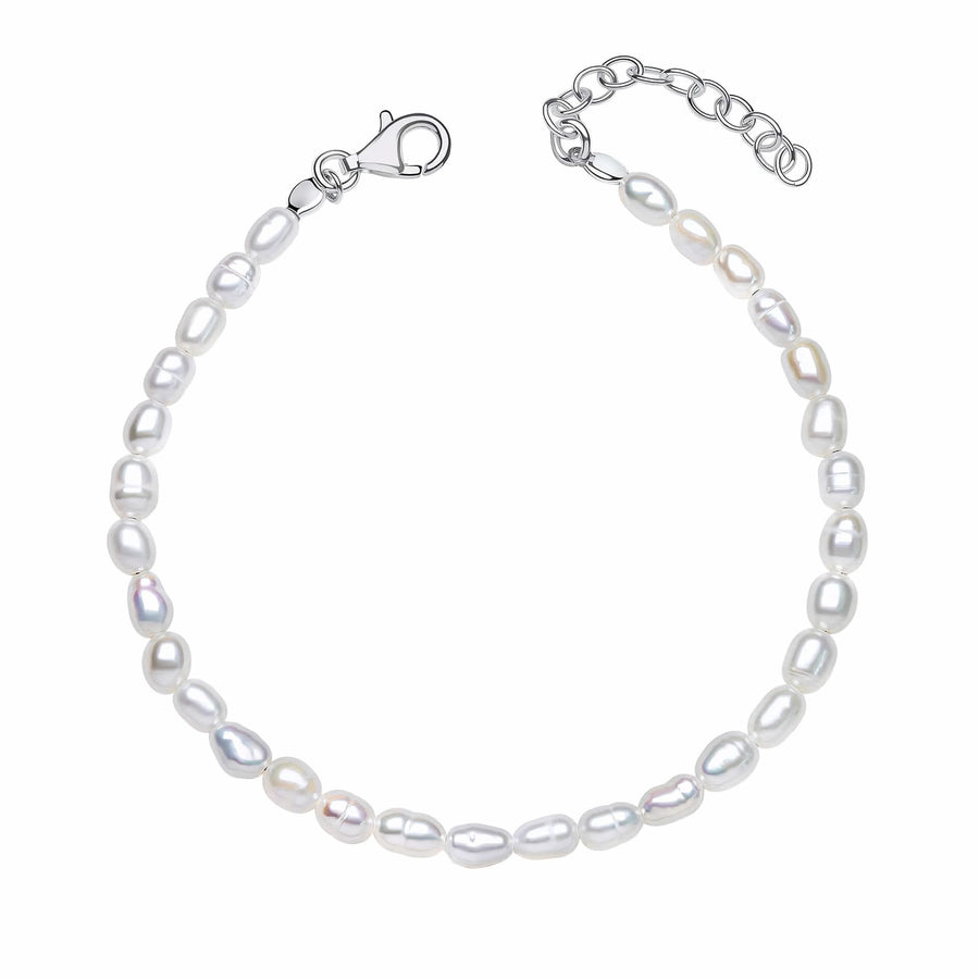Beginnings Sterling Silver Freshwater Pearl Bracelet B5539W