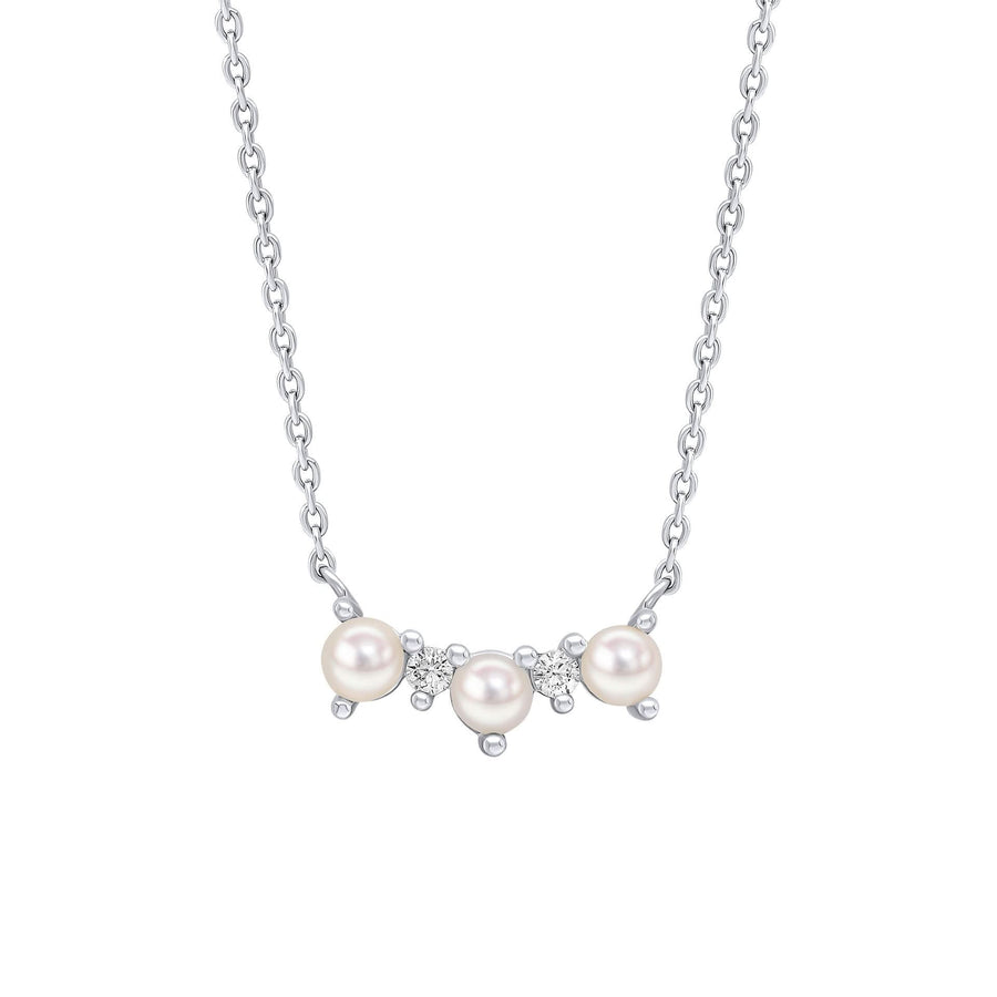 Beginnings Sterling Silver Freshwater Pearl Necklace N4616W