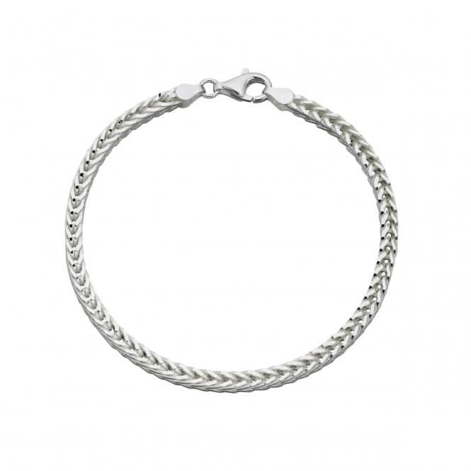 Beginnings Sterling Silver Heavyweight Foxtail Chain 22cm Bracelet B5111