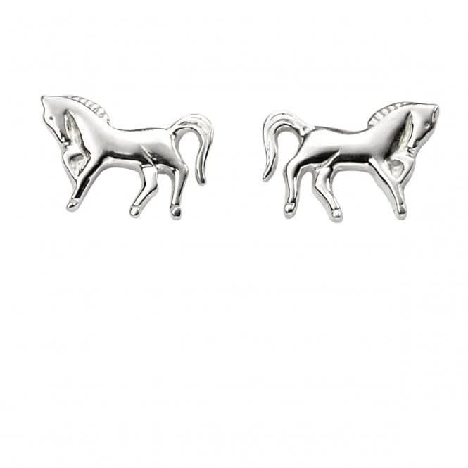 Beginnings Sterling Silver Horse Earrings E5757