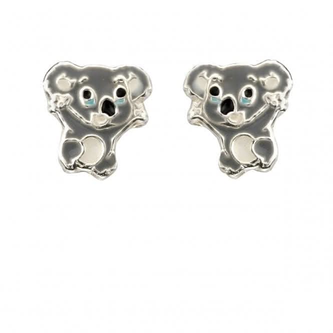 Beginnings Sterling Silver Koala Earrings A2047
