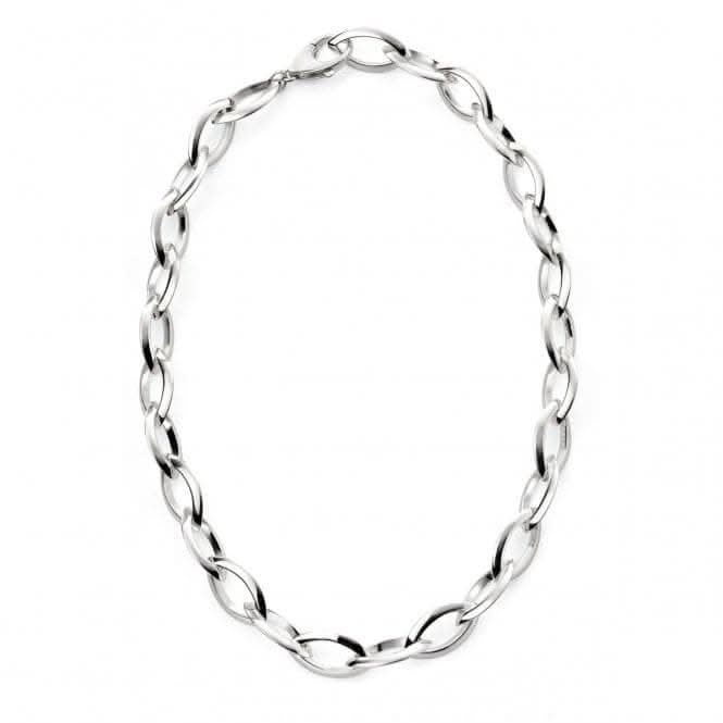 Beginnings Sterling Silver Marquise Chain Necklaces N4227