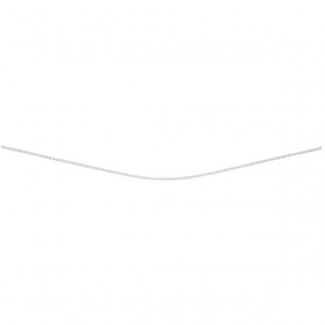 Beginnings Sterling Silver N193 050 Trace 46cm Chain