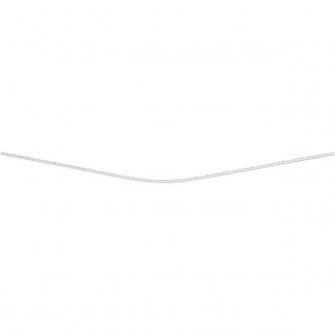 Beginnings Sterling Silver N220 060 Curb 41cm Chain