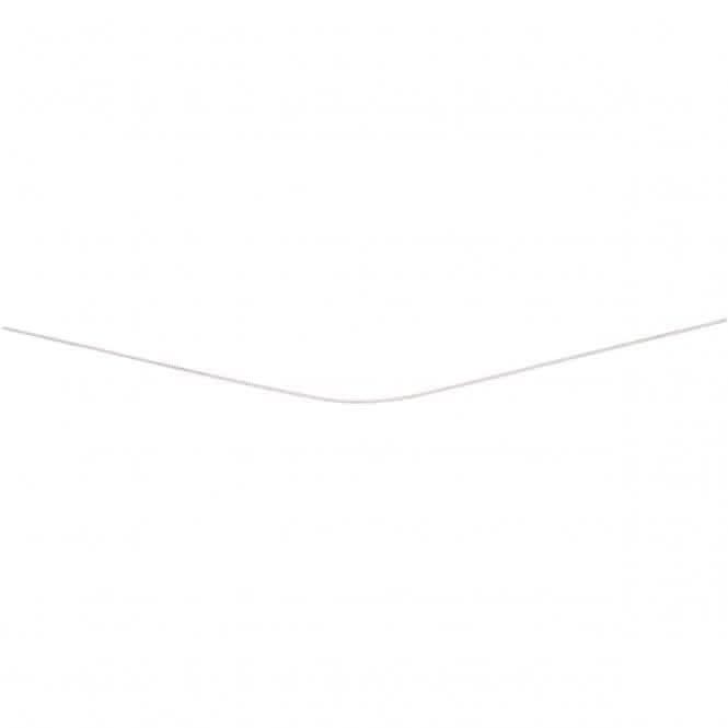 Beginnings Sterling Silver N2326 Curb With Extender 41+5cm Chain