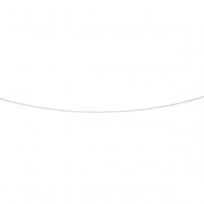 Beginnings Sterling Silver N3390 Round Belcher 41+5cm Chain