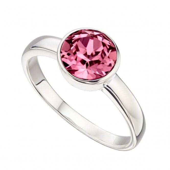 Beginnings  Sterling Silver October Swarovski Birthstone Ring R3694