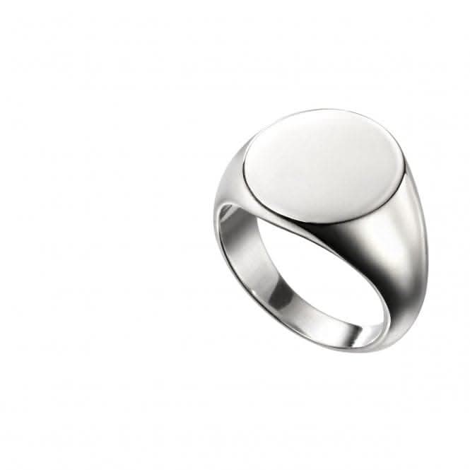 Beginnings  Sterling Silver Oval Signet Ring R3711