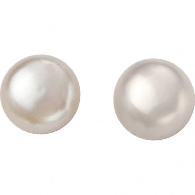 Beginnings Sterling Silver Pearl Earrings E5370W