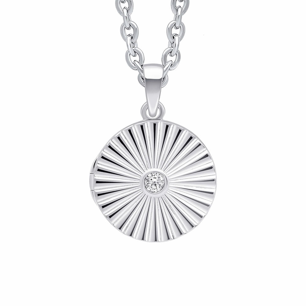 Beginnings Sterling Silver Pendant P5442C