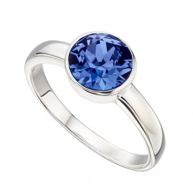 Beginnings  Sterling Silver September Swarovski Birthstone Ring R3693