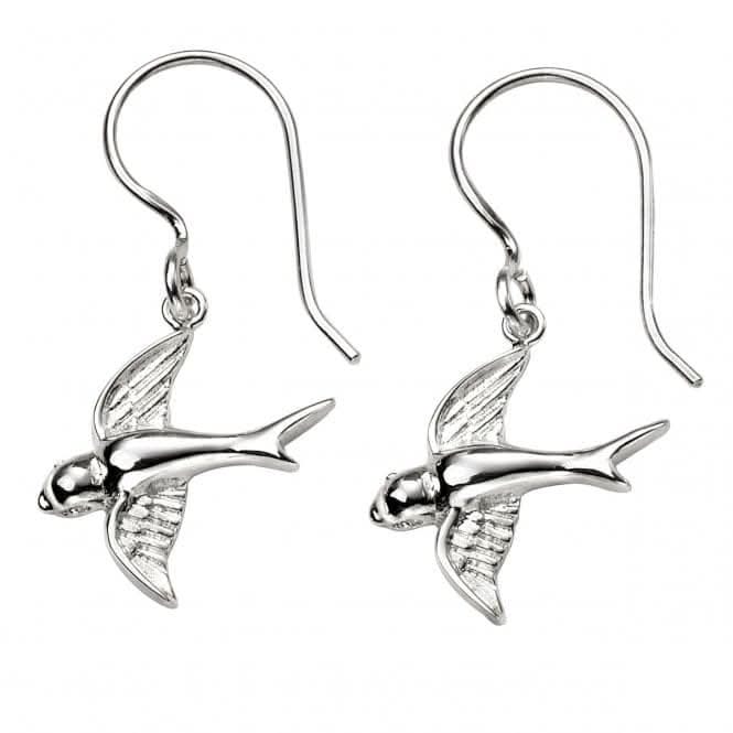 Beginnings Sterling Silver Swallow Earrings E5739