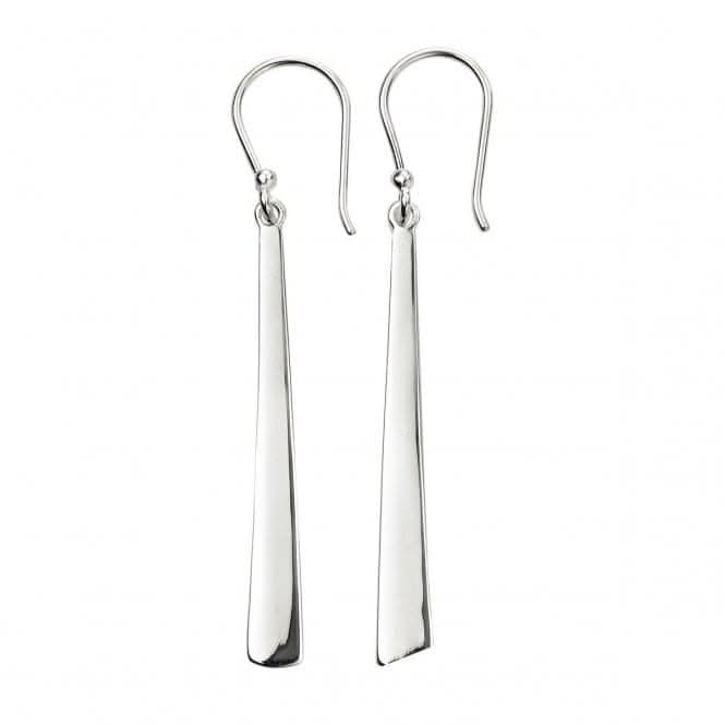 Beginnings Sterling Silver Tapered Bar Earrings E5763